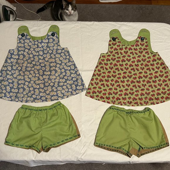 6 Handmade Toddler Outfits 3T-4T - Picture 6 of 12